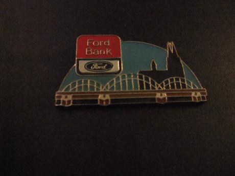Ford Bank Ford Credit autofinanciering ( De Dom van Keulen, brug over de rivier de Rijn